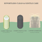 Chloven Reusable Cotton Rounds 16 Pack - Image 3