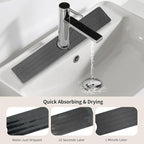 Stone Faucet Mat for Kitchen Sink, Diatomite Fast Drying Absorb Moisture Tray - Image 8