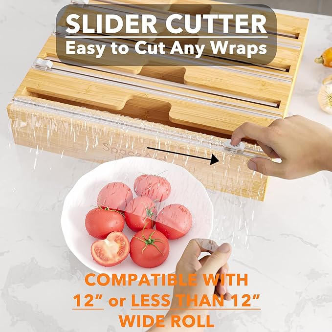 SpaceAid WrapNeat 4 in 1 Wrap Organizer - Image 5