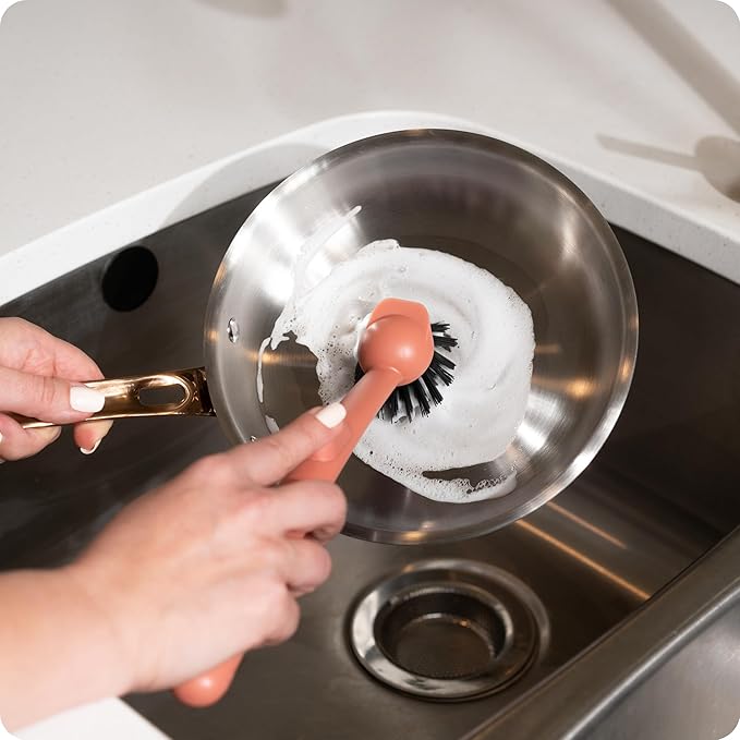 Earth & Mango Magnetic Dish Brush – Dish Scrubber - Image 4