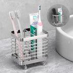 Luxspire Toothbrush Holders for Bathroom, Stainless Steel Electric Toothbrush by Luxspire