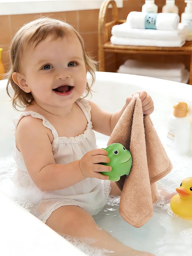 HIPHOP PANDA Baby Washcloths, Rayon Made from Bamboo - Image 8