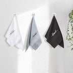 Peryiter 3 Pcs Farmhouse Bathroom Decor Hand Towels 14x29 Inch Cotton Bath - Image 7