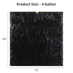funest Trash Bags, 4 Gallon Small Drawstring Garbage Bags 75 Counts, Thick - Image 7