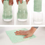 kimteny Cleaning Cloths Kitchen Towels Microfiber Washcloths Lint Free Dish - Image 3