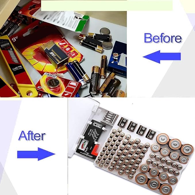 Battery Organizer Storage Case - Image 2