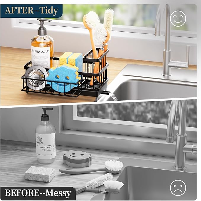 Consuemst Sponge Holder for Kitchen Sink - Image 7