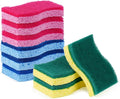 9 Pack 3-in-1 Scrub Sponge Variety Pack, Heavy Duty + Zero Scratch + Delicate by Unknown