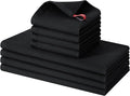 Homaxy 100% Cotton Kitchen Towels and Dishcloths Set by Homaxy