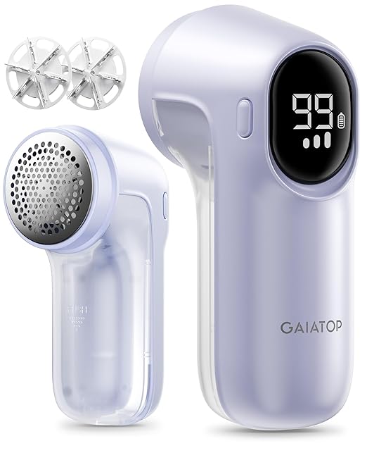 Gaiatop Fabric Shaver Rechargeable, Electric Lint Remover by GAIATOP