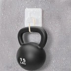 White Adhesive Towel Hooks: 15LB Heavy Duty Wall Hooks Stick on Shower Hooks - Image 3