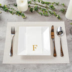 Luxenap 15.8 X 7.9 Inch Linen-Feel Guest Towels, 50 Lettered Hand Towels - Image 4