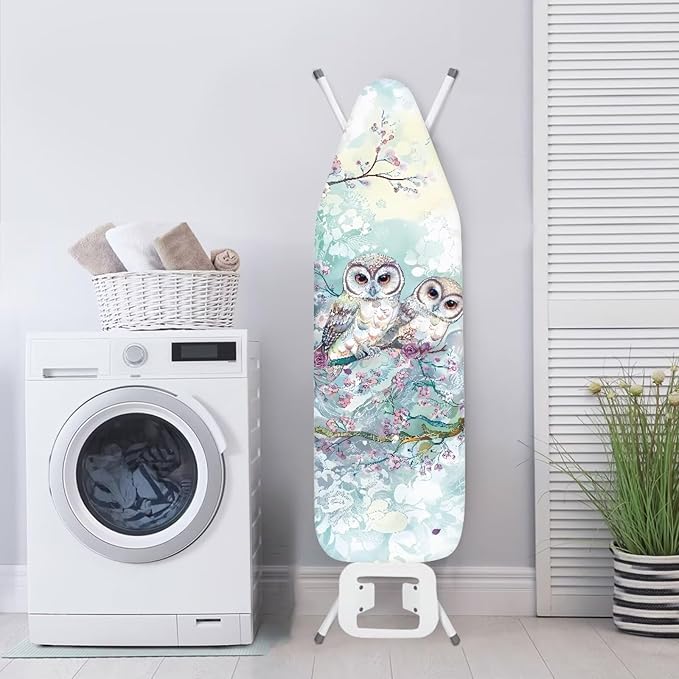 Owl Ironing Board Cover and Pad Heavy Duty, Non Stick Scorch and Stain - Image 3