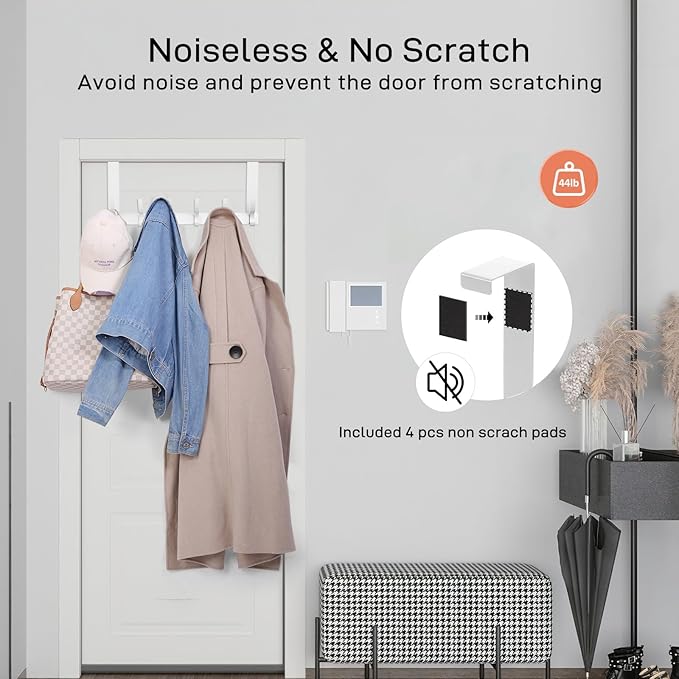 Over The Door Hooks, Door Hanger Hooks - Image 3