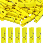 Jdesun 50pcs Photo Wood Clips Natural Wooden Mini Clothespins Paper Peg Pins by Jdesun
