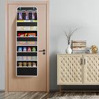Univivi 5-Shelf Fabric Door Storage Over Door Hanging Organizer - Image 6