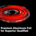 Dreyoo 200 Pcs Electric Stove Burner Covers, Disposable Aluminum Foil Drip Pan - Image 6