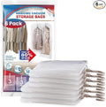 Hanging Vacuum Storage Bags, 6 Pack Large Hanging Space Saver Bags, Vacuum by VELMADE