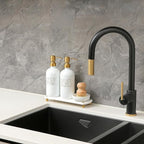 MOMEEMO Gold Soap Dispenser Set Comes - Image 3