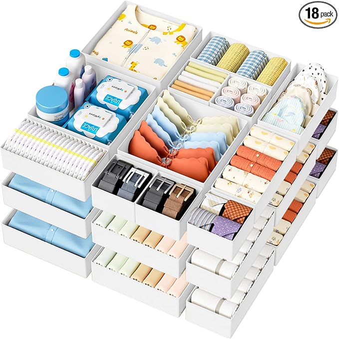 DIMJ Drawer Organizer Clothes Storage by DiMJ