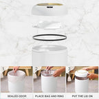 Automatic Motion Sensor Bathroom Trash Can - Image 6