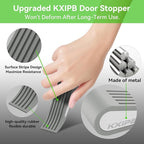 4 Pack Rubber Door Stopper Wedge - Image 5