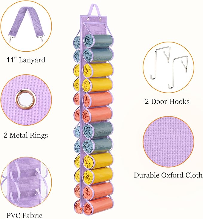 Lirex Hanging Yoga Legging Storage Organizer - Image 3