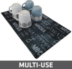 Drymate Coffee Maker Mat, Protects Kitchen Countertops From Spills, Stains & - Image 4