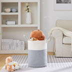 VIPOSCO Large Laundry Hamper, Tall Woven Rope Storage Basket - Image 2