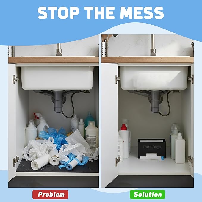 2-Pack Trash Bag Holder Dispenser - Image 7