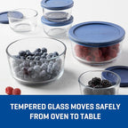 Anchor Hocking 12 Piece Glass Storage Containers - Image 3