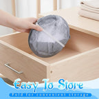 2 Pack Mesh Foldable Hanging Laundry Hamper, Small Wall Laundry Baskets - Image 4