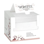 100% Cotton Disposable Face Towel 50 Count 10x12 Inch | Biodegradable Thick by WOWOTEX