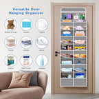 Univivi 6-Shelf Over Door Hanging Organizer Fabric Door Organizer - Image 9