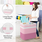 StorageRight Large Collapsible Laundry Basket Hamper - Image 4
