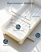 Minimalist Sink Caddy, Rustproof Sponge Holder - Image 7