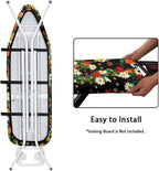 Black Cat Floral Ironing Board Covers Standard Washable Ironing Board Protector - Image 4