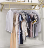 SLEEPING LAMB Extra Large Hanging Garment Rack Cover Storage - Image 6