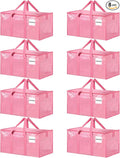 8 Pack Extra Large Heavy Duty Moving Bags, Reinforced Handles & Heavy-Duty by ukeetap