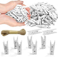 1.35 Inch Mini Clothes Pins for Photo100 Pcs by SETNDTS