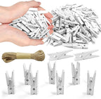 1.35 Inch Mini Clothes Pins for Photo100 Pcs by SETNDTS