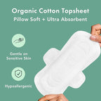 Rael Pads for Women, Organic Cotton Cover - Image 4