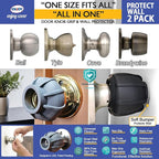 Door Handle Grip Doorstop Knob Stopper Cover - Image 2