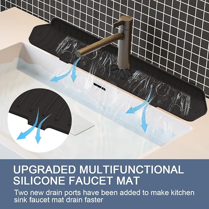 Faucet Guard - 90 Foldable Draining Mat - Image 4