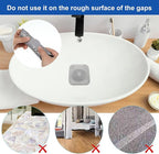 4Pcs Square Drain Cover for Shower, TPR Drain Hair Catcher Shower Drain Cover - Image 5
