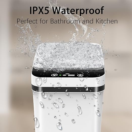 3 Pack Automatic Small Bathroom Trash Can - Image 7