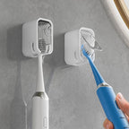 Toothbrush Holders for Bathroom【Innovation Single Slot Design】 2PCS Toothbrush by MOPMS