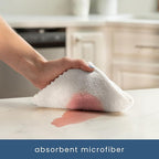 S&T INC. 50 Pack Microfiber Cleaning Cloth - Image 2