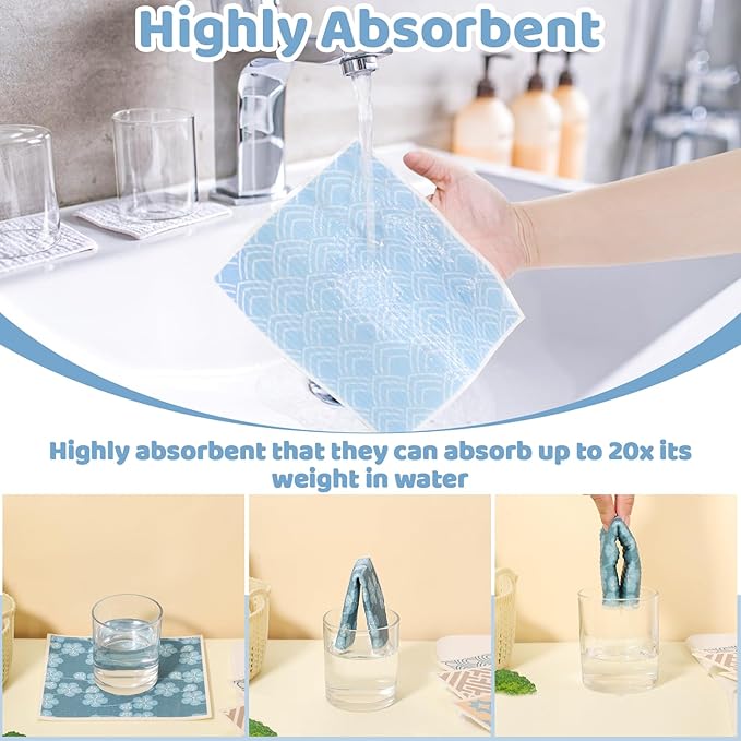Needbrock 6 Pack Swedish Dishcloths - Image 3