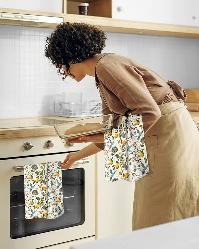 Flour Sack Kitchen Towels Set of 2-18x26 Cotton Dish Towels - Image 6